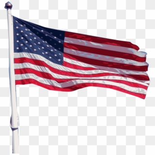 The Gallery For > Usa Flag Pole Png Us Flag Pole Png - Flag Of The United States Clipart