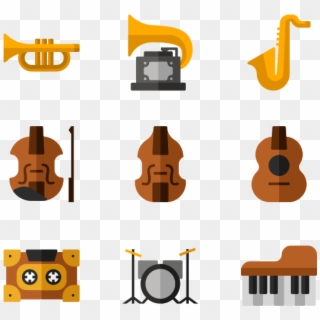 Music - History Icons Clipart