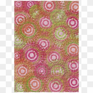 Pink Lime Circle Pattern Scrapbook Paper Viscious Speed Clipart