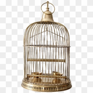 Vintage Bird Cage Png - Value On Vintage Brass Bird Cage Clipart