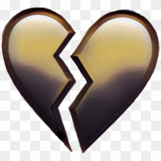 #heart #breakup #heartbroken #heartbreak - Broken Heart Emoji Clipart