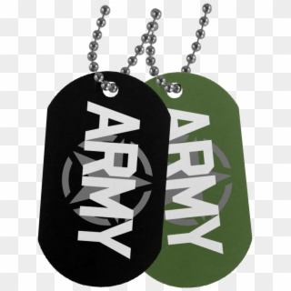 Army Dog Tags - Pendant Clipart