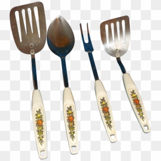 Foley Chrome Plated Spice Of Life Utensil Set Spatulas - Knife Clipart