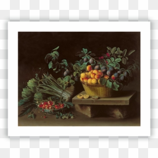 Bodegón Con Frutas - Oil Painting Clipart