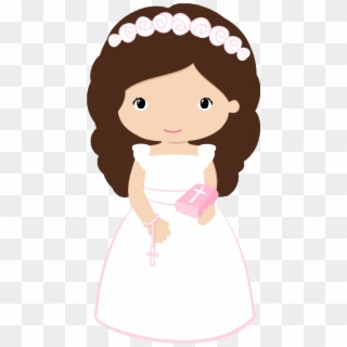 Maria Jose, First Communion, Paper Quilling, Taps, - First Communion Girl Clip Art - Png Download