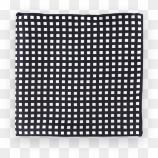 White On Black Checkered Pocket Square - Bon Appétit Katy Perry Solo Version Clipart