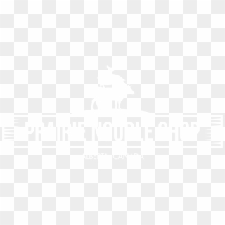 [white]prairie Noodle Shop Logo B&w No Pattern Clipart