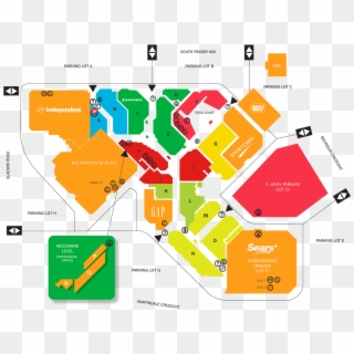 Sevenoaks Shopping Centre Mall Layout - Shopping Mall Map Design Clipart