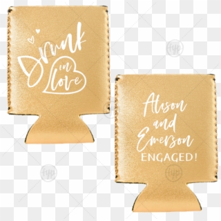 Drunk In Love Can Cooler Flat Can Cooler - Paper Clipart