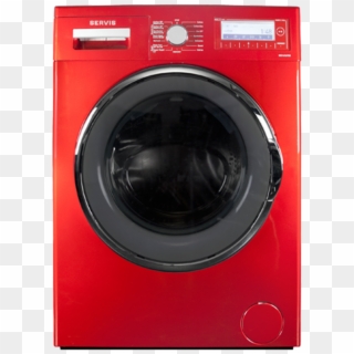 Click On Above Image To View Full Picture - Red Washing Machine Png Clipart