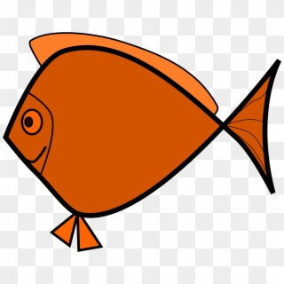 Sign Clipart Fish - Cliparts Fisch Orange - Png Download