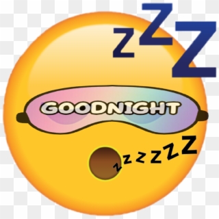 Sleep Goodnight Emoji Tired Bed Zzz Sleepingemoji Sleep - Copiar Y Pegar Emojis De Iphone Clipart