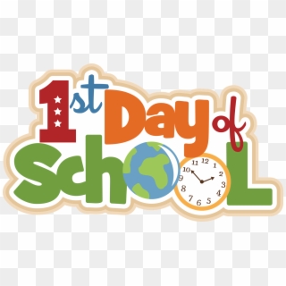 First Day Of School Clipart - First Day Of School 2019 - Png Download