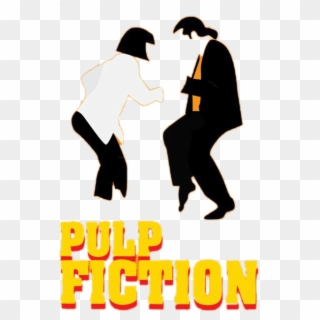 Wallace Dancing Mia Poster Creative T-shirt Dance Clipart - Pulp Fiction Dance Vector - Png Download