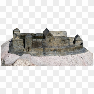 Castle, Model, Fortress, Castle, Bronze Model - Wall Clipart