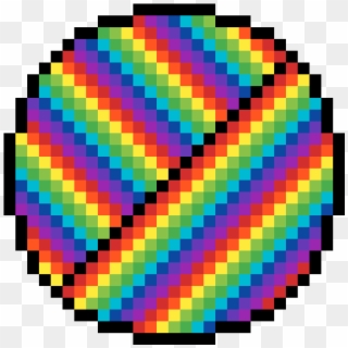 Rainbow Circle Patern - Space Pixel Gif Transparent Clipart