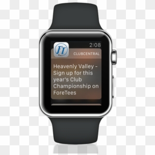Apple Watch Push Notification - Apple Wallet Apple Watch Clipart