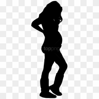 Free Png Pregnant Woman Silhouette Png - Pregnant Woman Silhouette Sad Clipart