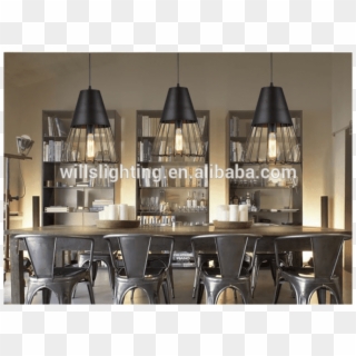 Modern Iron Half Round Hanging Led Pendant Lights For - Sconce Clipart