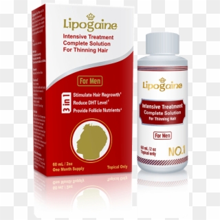 Lipogaine Intensive Treatment For Thinning Hair - Lipogaine For Men Clipart