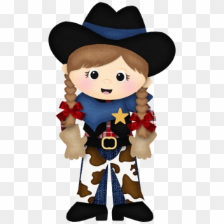 Cowboy Cowgirl Clip Art - Cowboy And Cowgirl Clipart - Png Download