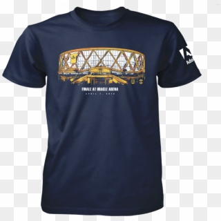 The Back To Back Nba Champion Golden State Warriors - Oracle Arena Tee Shirt Clipart