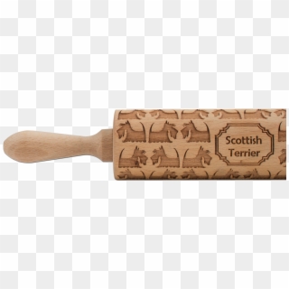 Engraved Rolling Pin - Rolling Pin Clipart