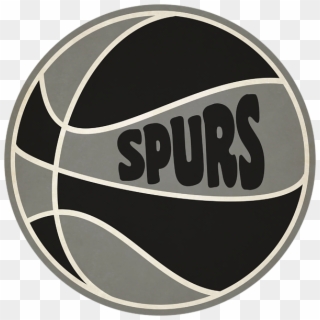 San Antonio Spurs Retro - Circle Clipart