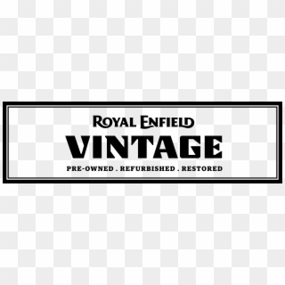 Serviced By Specialists And Thoroughly Checked Through - Royal Enfield Vintage Showroom In Chennai Clipart
