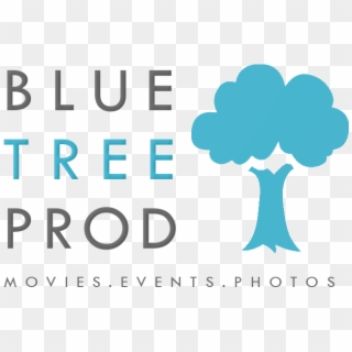 Logo Blue Tree Prod - Tree Clipart