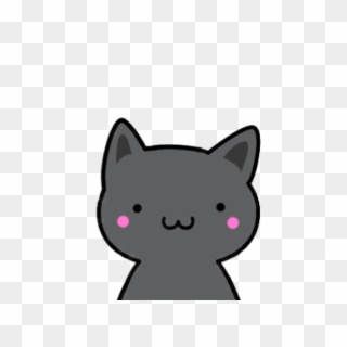 Kawaii Black Cat Png Clipart