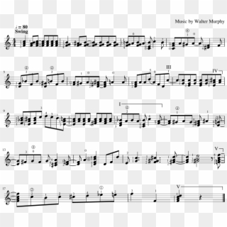 My Transcription - Sheet Music Clipart