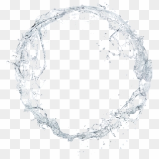 Water Transparent Circle - Water Circle Transparent Clipart