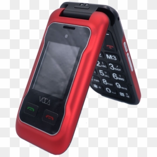 Voca V530 Unlocked 2g/3g Flip Cell Phone - Smartphone Clipart