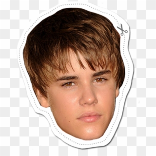 We're Printing This Justin Bieber Mask For A Birthday - Justin Bieber Clipart