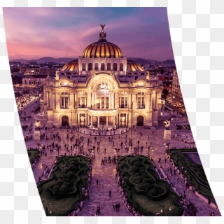 Cityscape Of Mexico City, Mexico - Дворец Изящных Искусств Мексика Clipart