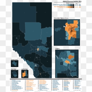 2019 Alberta General Election - Alberta Election Map 2019 Clipart