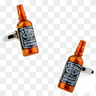 Jack Daniels Cufflinks - Spinki Do Mankietów Whisky Clipart