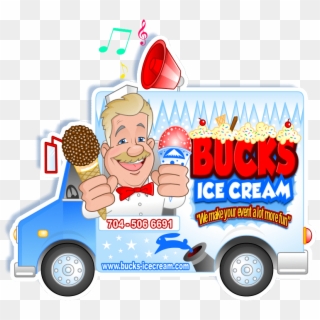 Bucks We Make Your - Bucks Ice Cream Truck Clipart