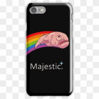 Majestic Blobfish Iphone 7 Snap Case - Majestic Blobfish Clipart