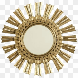 #ftestickers #frame #golden #circular - Simple Circular Pattern Png Clipart
