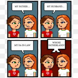 Elena Timchenko And Ksenia Frank Show Friendship For - Cartoon Clipart