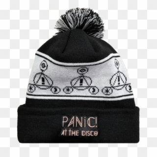 Winter Pom Beanie - Panic At The Disco Merch Hat Clipart