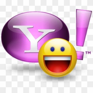 Smile Clipart Yahoo - Yahoo Messenger Logo - Png Download