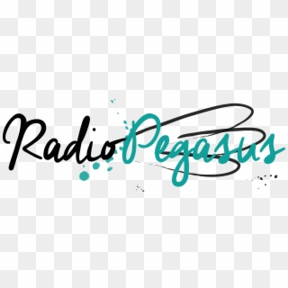 Radio Pegasus Logo - Calligraphy Clipart