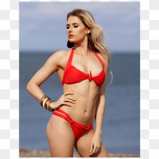 Three Colours Red Bikini - Bikini Clipart
