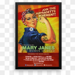 Mary Janes Film Poster - Rosie The Riveter Clipart