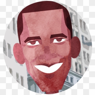 Barack Obama , Png Download - Cartoon Clipart