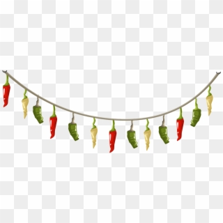 Peppers Spices Hanging Chili Png Image - Chili Pepper String Lights Png Clipart