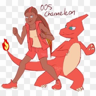 Pokemon Pokemonart Pokemonfanart Charmeleon Https - Cartoon Clipart